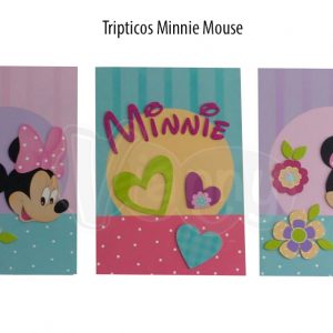 Tripticos de Minnie Mouse